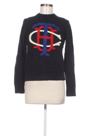 Γυναικείο πουλόβερ Tommy Hilfiger, Μέγεθος XS, Χρώμα Μπλέ, Τιμή 118,14 €
