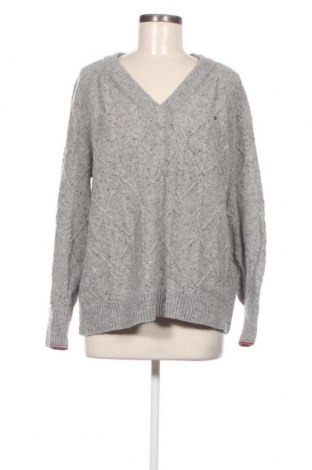 Дамски пуловер Tommy Hilfiger, Размер M, Цвят Сив, Цена 57,30 лв.