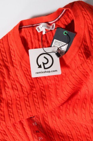 Γυναικείο πουλόβερ Tommy Hilfiger, Μέγεθος XS, Χρώμα Πορτοκαλί, Τιμή 118,14 €