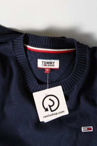 Дамски пуловер Tommy Jeans, Размер S, Цвят Син, Цена 191,00 лв.