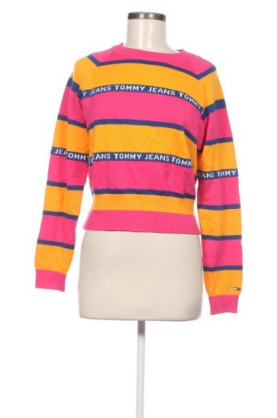 Дамски пуловер Tommy Jeans, Размер S, Цвят Многоцветен, Цена 161,00 лв.
