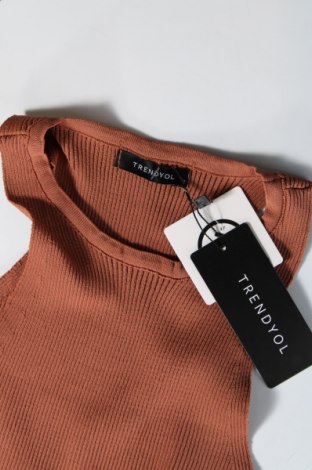 Дамски пуловер Trendyol, Размер S, Цвят Кафяв, Цена 87,00 лв.