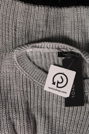 Дамски пуловер Trendyol, Размер S, Цвят Сив, Цена 21,75 лв.