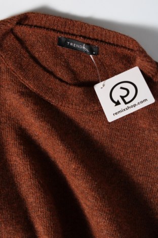 Дамски пуловер Trendyol, Размер M, Цвят Кафяв, Цена 5,80 лв.
