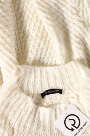 Γυναικείο πουλόβερ Trendyol, Μέγεθος L, Χρώμα Λευκό, Τιμή 4,49 €