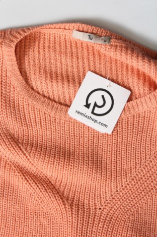 Дамски пуловер Tu, Размер L, Цвят Оранжев, Цена 13,05 лв.