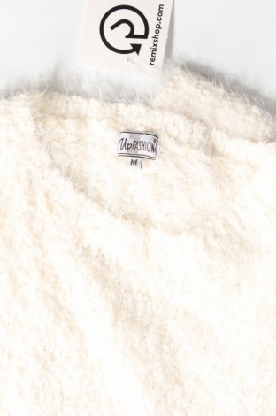 Дамски пуловер Up 2 Fashion, Размер M, Цвят Бял, Цена 7,25 лв.