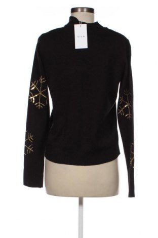Дамски пуловер VILA, Размер L, Цвят Черен, Цена 8,78 лв.