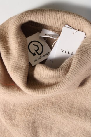 Damenpullover VILA, Größe L, Farbe Beige, Preis 11,49 €