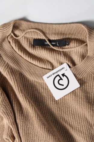 Γυναικείο πουλόβερ Vero Moda, Μέγεθος M, Χρώμα Καφέ, Τιμή 3,59 €