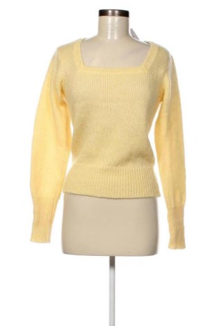 Γυναικείο πουλόβερ WithBlack, Μέγεθος S, Χρώμα Κίτρινο, Τιμή 4,95 €