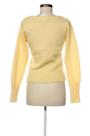 Дамски пуловер WithBlack, Размер S, Цвят Жълт, Цена 8,00 лв.