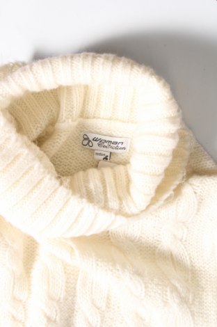 Γυναικείο πουλόβερ Woman Collection, Μέγεθος M, Χρώμα Εκρού, Τιμή 7,36 €