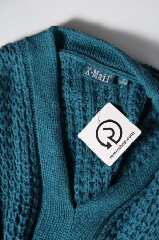 Дамски пуловер X-Mail, Размер S, Цвят Зелен, Цена 11,89 лв.