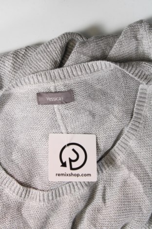 Γυναικείο πουλόβερ Yessica, Μέγεθος L, Χρώμα Γκρί, Τιμή 3,41 €