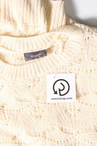 Дамски пуловер Yessica, Размер L, Цвят Екрю, Цена 11,89 лв.