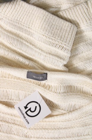 Дамски пуловер Yessica, Размер M, Цвят Бежов, Цена 7,83 лв.