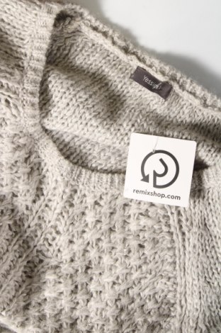 Дамски пуловер Yessica, Размер M, Цвят Сив, Цена 11,89 лв.