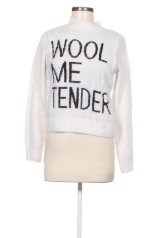 Γυναικείο πουλόβερ Yfl Reserved, Μέγεθος M, Χρώμα Λευκό, Τιμή 2,67 €