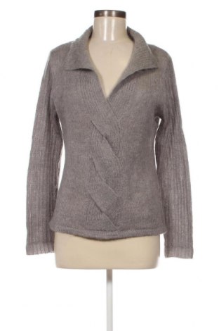 Γυναικείο πουλόβερ Yorn, Μέγεθος L, Χρώμα Γκρί, Τιμή 5,38 €