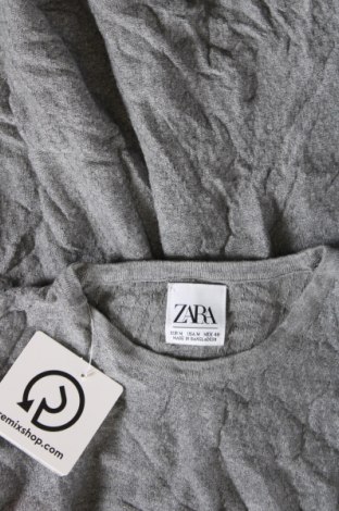 Дамски пуловер Zara, Размер M, Цвят Сив, Цена 8,80 лв.