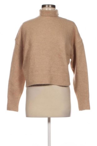 Дамски пуловер Zara, Размер M, Цвят Бежов, Цена 20,00 лв.