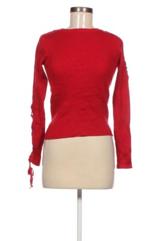Pulover de femei Zara Knitwear, Mărime M, Culoare Roșu, Preț 21,71 Lei