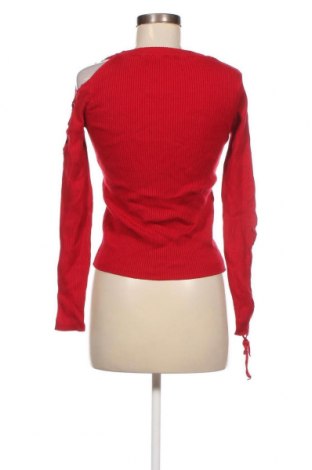 Дамски пуловер Zara Knitwear, Размер M, Цвят Червен, Цена 8,20 лв.