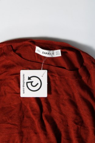 Γυναικείο πουλόβερ Zara Knitwear, Μέγεθος S, Χρώμα Καφέ, Τιμή 4,58 €