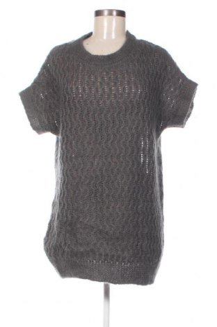 Дамски пуловер Zara Knitwear, Размер M, Цвят Сив, Цена 7,00 лв.
