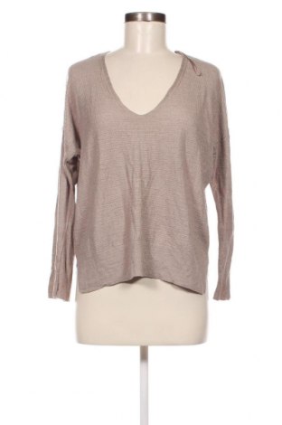 Дамски пуловер Zara Knitwear, Размер M, Цвят Бежов, Цена 8,20 лв.