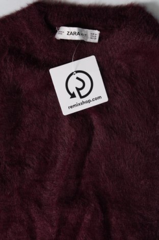 Дамски пуловер Zara Knitwear, Размер M, Цвят Лилав, Цена 9,40 лв.