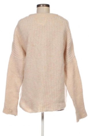 Дамски пуловер Zara Knitwear, Размер M, Цвят Бежов, Цена 8,40 лв.