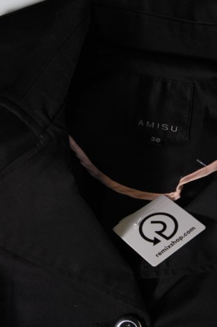 Дамски шлифер Amisu, Размер M, Цвят Черен, Цена 25,67 лв.