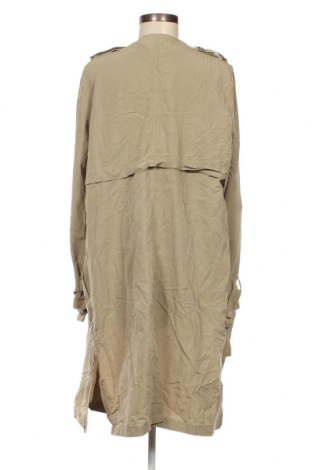 Damen Trenchcoat Bershka, Größe L, Farbe Grün, Preis 5,22 €
