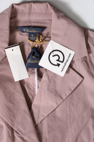Dámský přechodný kabát  Brooks Brothers, Velikost XS, Barva Popelavě růžová, Cena  1 353,00 Kč