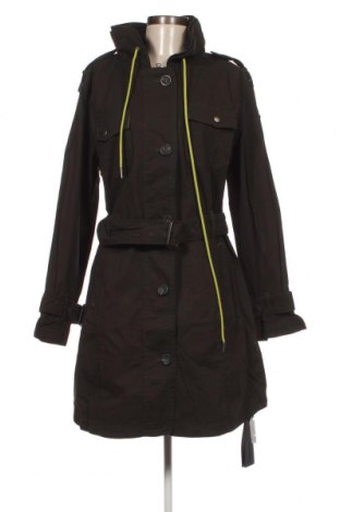 Damen Trenchcoat Khujo, Größe XL, Farbe Grün, Preis 27,37 €