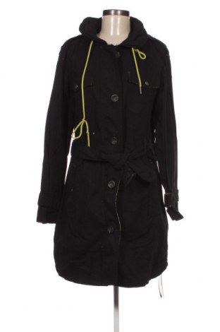 Damen Trench Coat Khujo, Größe XL, Farbe Schwarz, Preis € 27,37