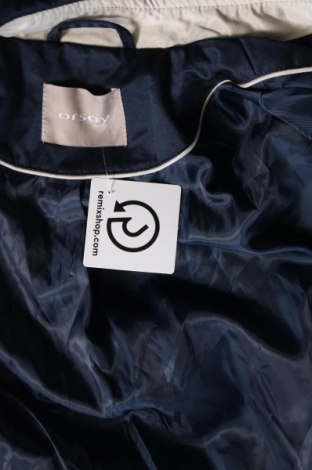 Damen Trenchcoat Orsay, Größe XS, Farbe Blau, Preis 7,83 €