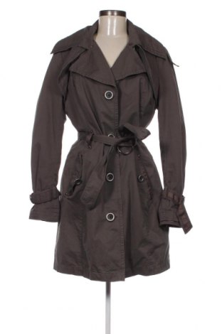 Damen Trenchcoat Spoom, Größe L, Farbe Grau, Preis 11,48 €