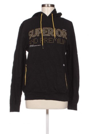Damen Sweatshirt Bershka, Größe M, Farbe Schwarz, Preis 6,66 €