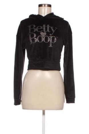 Γυναικείο φούτερ Betty Boop, Μέγεθος XS, Χρώμα Μαύρο, Τιμή 17,94 €