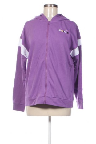 Damen Sweatshirt Diadora, Größe S, Farbe Lila, Preis 52,58 €