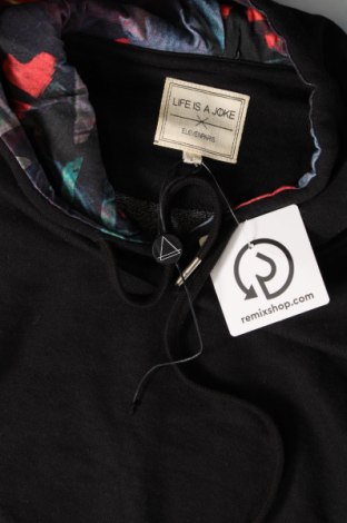 Damen Sweatshirt Eleven Paris, Größe L, Farbe Schwarz, Preis 26,21 €