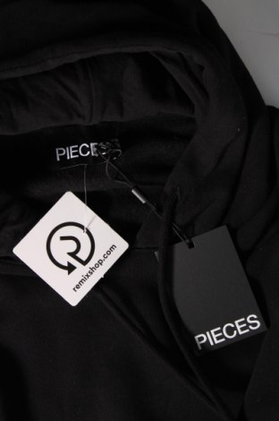 Γυναικείο φούτερ Pieces, Μέγεθος XXL, Χρώμα Μαύρο, Τιμή 12,17 €