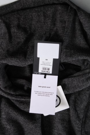 Γυναικείο φούτερ Pieces, Μέγεθος XS, Χρώμα Γκρί, Τιμή 10,10 €