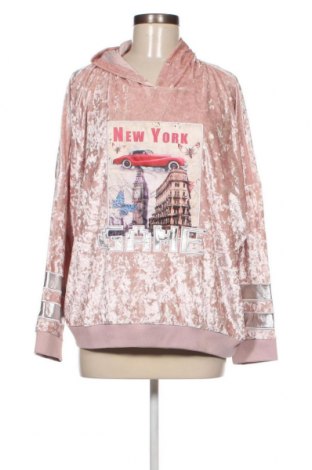 Damen Sweatshirt Splash, Größe M, Farbe Rosa, Preis 6,66 €