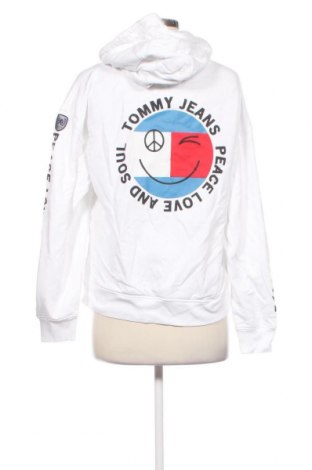 Дамски суичър Tommy Jeans, Размер S, Цвят Бял, Цена 164,00 лв.