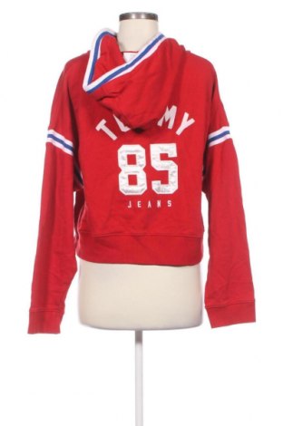 Γυναικείο φούτερ Tommy Jeans, Μέγεθος S, Χρώμα Κόκκινο, Τιμή 40,58 €