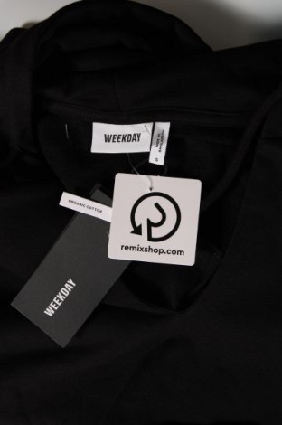 Γυναικείο φούτερ Weekday, Μέγεθος S, Χρώμα Μαύρο, Τιμή 11,04 €